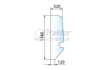 Seitenscheibe links passend für ...